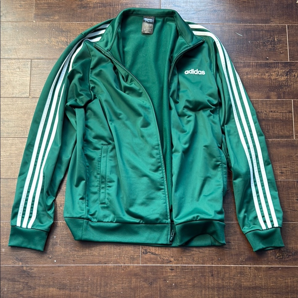 Adidas Emerald Green Track Jacket